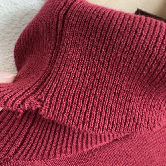 Y2K Harley Davidson Sweater Womens Large Red Embroidered Wings Studded Biker - Picture 16 of 16